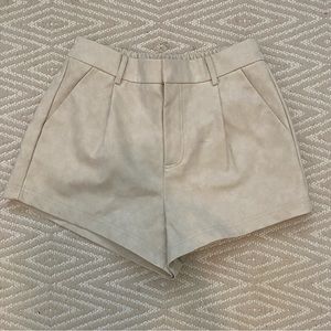 Free People Suede Shorts
